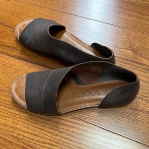 Sole Society Slip-On Sandals